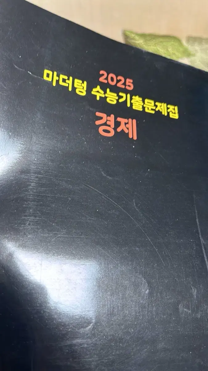 마더텅 경제 문제집